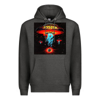 Charcoal Heather Boston Classic Premium Hoodie - PixelWave