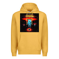 Mustard Boston Classic Premium Hoodie - PixelWave