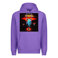 Purple Boston Classic Premium Hoodie - PixelWave