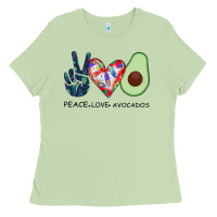 Matcha PEACE LOVE AVOCADOS Ladies Tee - Bettercallsaul