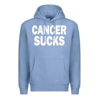 Colony Blue cancer sucks Premium Hoodie - PixelWave