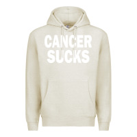 Oatmeal Heather cancer sucks Premium Hoodie - PixelWave