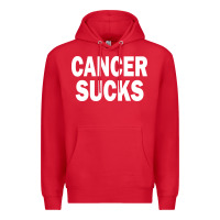 Red cancer sucks Premium Hoodie - PixelWave