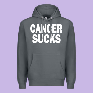 Cancer Sucks Premium Hoodie Designed By Pixelwave