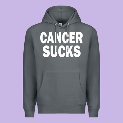 Cancer Sucks Premium Hoodie Designed By Pixelwave