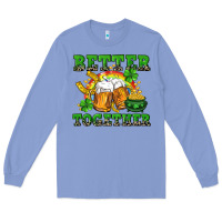 Colony Blue Better together St. Patrick's Day Long Sleeve Tee - CowGirlArtShop