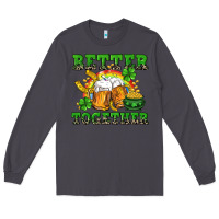 Smoke Better together St. Patrick's Day Long Sleeve Tee - CowGirlArtShop
