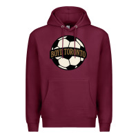 Burgundy Boyd Toronto Soccer Premium Hoodie - PixelWave