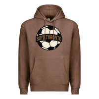 Chestnut Boyd Toronto Soccer Premium Hoodie - PixelWave