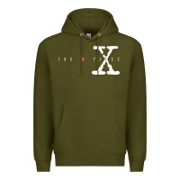 Army Green the x files [tb] Premium Hoodie - PixelWave