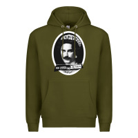 Army Green god save the quen king music Premium Hoodie - PixelWave