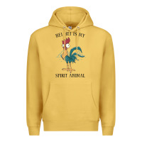 Antique Gold Moana Hei Hei Is My Spirit Animal Portrait Premium Hoodie - PixelWave