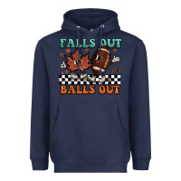 Navy falls out balls out Heavyweight Hoodie - BarkalooDesign