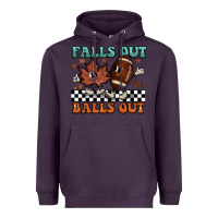Plum falls out balls out Heavyweight Hoodie - BarkalooDesign