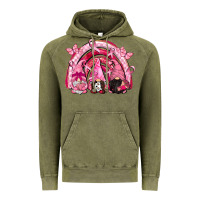 Vintage Olive gnomes rainbow breast cancer Vintage Hoodie - CowGirlArtShop