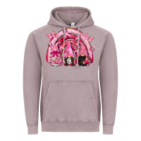 Vintage Zinc gnomes rainbow breast cancer Vintage Hoodie - CowGirlArtShop