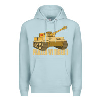 Blue Mist panzer vi tiger i tank gift ww2 german army tanks Premium Hoodie - Craftify