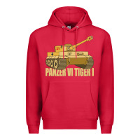 Cardinal panzer vi tiger i tank gift ww2 german army tanks Premium Hoodie - Craftify