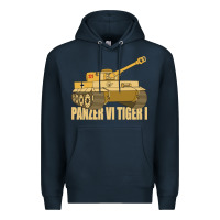 Navy panzer vi tiger i tank gift ww2 german army tanks Premium Hoodie - Craftify
