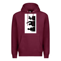Burgundy mst3k Premium Hoodie - Craftify