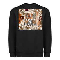 Black Dog Mom Heavyweight Sweatshirt - CowhideDigitalArt