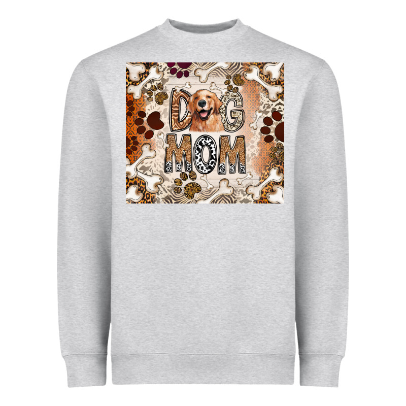 Dog Mom Heavyweight Sweatshirt by CowhideDigitalArt | Teevron