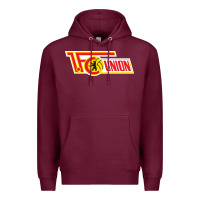Burgundy cool-1.-fc-union-berlin-merch Premium Hoodie - Craftify