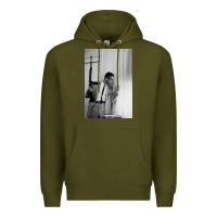 Army Green malcolm x Premium Hoodie - Craftify