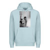 Blue Mist malcolm x Premium Hoodie - Craftify