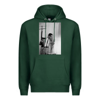 Sports Green malcolm x Premium Hoodie - Craftify
