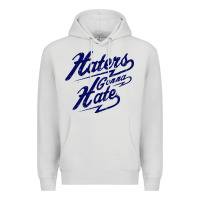 Dove Grey hater gonna hate Premium Hoodie - Craftify