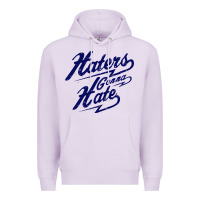 Lilac hater gonna hate Premium Hoodie - Craftify