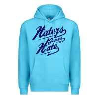 Ocean Blue hater gonna hate Premium Hoodie - Craftify