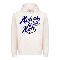 Pale Pink hater gonna hate Premium Hoodie - Craftify