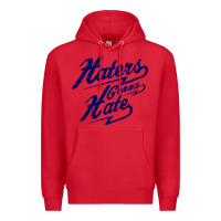 Red hater gonna hate Premium Hoodie - Craftify