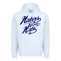 White hater gonna hate Premium Hoodie - Craftify