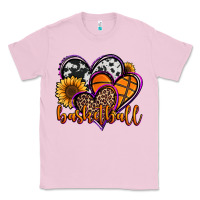 Bubblegum Pink basketball hearts Classic Tee - Jasminsmagicworld