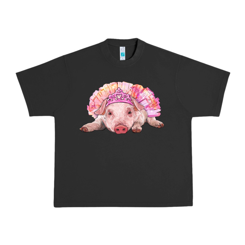 Balerina Baby Pig With Tutu Urban Heavy Tee by RanaPortraitStore | Teevron