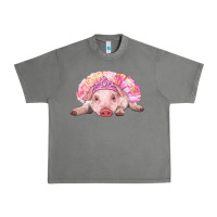 Tornado balerina baby pig with tutu Urban Heavy Tee - RanaPortraitStore