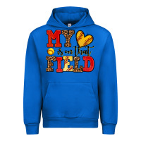 Cobalt my heart is on that field softball Urban Hoodie - AdoDesignShop