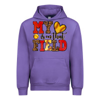 Tulip my heart is on that field softball Urban Hoodie - AdoDesignShop