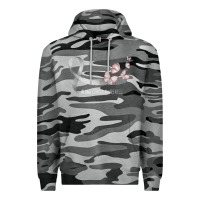 Slate Camo pretty white ribbon support lung cancer awareness t shirt Premium Hoodie - Craftify