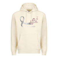 Tofu pretty white ribbon support lung cancer awareness t shirt Premium Hoodie - Craftify