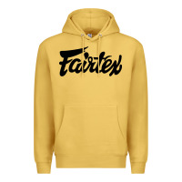 Antique Gold Fairtex Combat Sport Style Black Premium Hoodie - Craftify