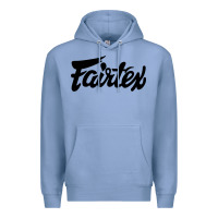 Colony Blue Fairtex Combat Sport Style Black Premium Hoodie - Craftify