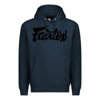 Navy Fairtex Combat Sport Style Black Premium Hoodie - Craftify
