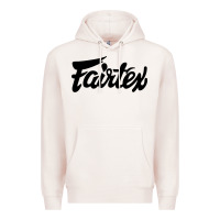 Pale Pink Fairtex Combat Sport Style Black Premium Hoodie - Craftify