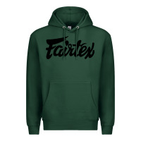 Sports Green Fairtex Combat Sport Style Black Premium Hoodie - Craftify