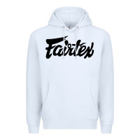 White Fairtex Combat Sport Style Black Premium Hoodie - Craftify