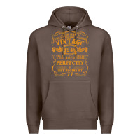 Coffee vintage 1946 the man myth legend 77 year old birthday gifts Premium Hoodie - trangStudio